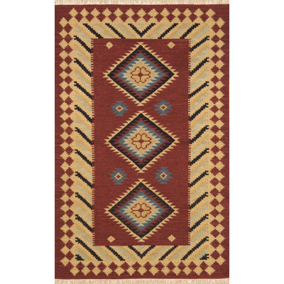 ProGarage Wool Southwestern Indoor Rug
