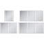 Inline 1-Light Gray Bath Bar