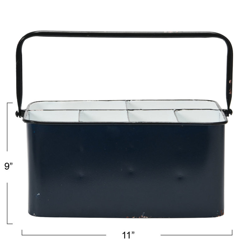 Porte-couverts Baylie, Bleu