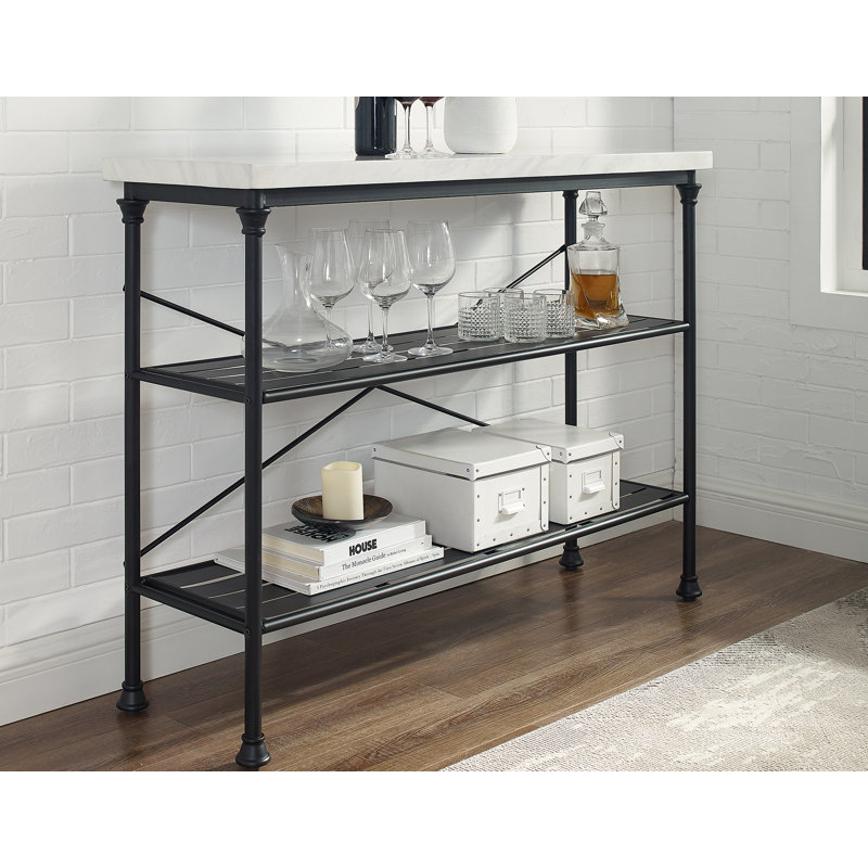 Heymann 48'' Console Table, White
