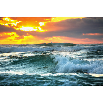 Sunrise Wave by Valio84sl - Wrapped Canvas Print