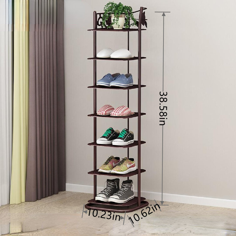 7 Pair Shoe Rack Ebern Designs