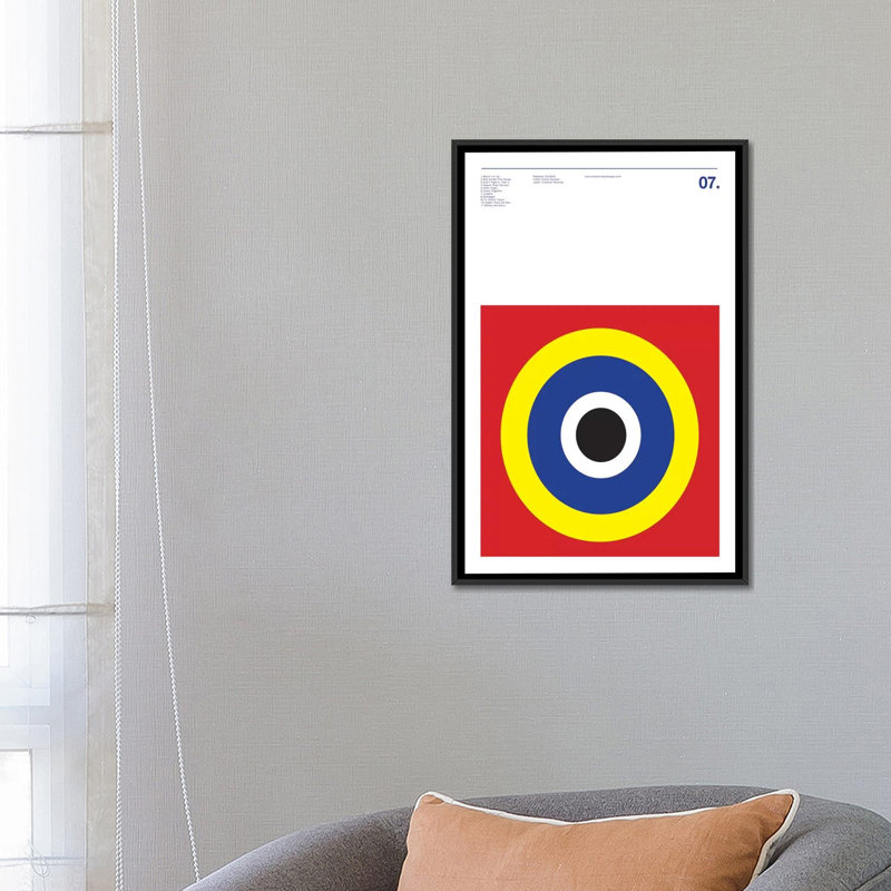 « amorcage scream-screamadelica », impression sur toile, H 26 po x l 18 po x P 1,5 po, Toile avec cadre noir, Pas de tapis