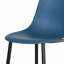 Aspen 5-Piece Casual Dining Set - Compact Square Table & 4 Curved Plastic Chairs-124157549-124157553