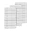 Ensemble de serviettes à main 24 pièces Willow - 100% coton peigné, qualité supérieure 630 g / m², blanc, ultra doux et très absorbant (24 serviettes à main)-501306308-501306307