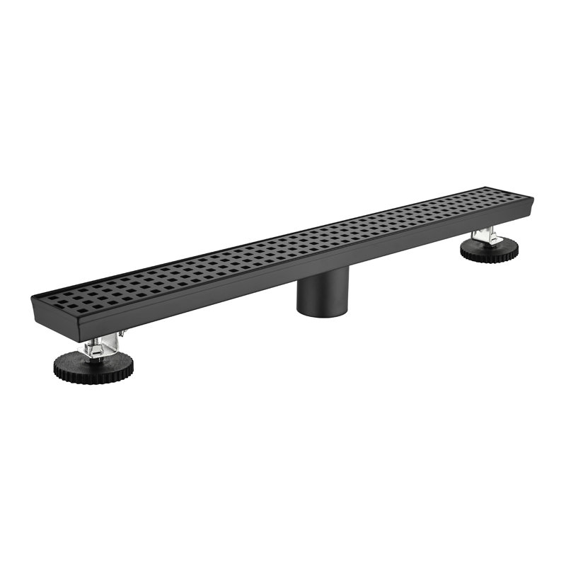 24'' W Linear Grid, Matte Black