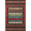 Light-Toned Multi-Coloured Mixed Shape Ethnic Patterned Creative Modern Decorative Rug-110025306