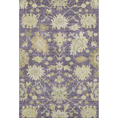 Premium Machine Washable Gurubaksh AMF1150 Global Rug
