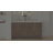 Lala 36" Single Bathroom Vanity with Grain White Engineered Stone Countertop without Mirror-1150736448