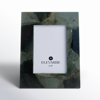 Blaine Light Malachite Photo Frame