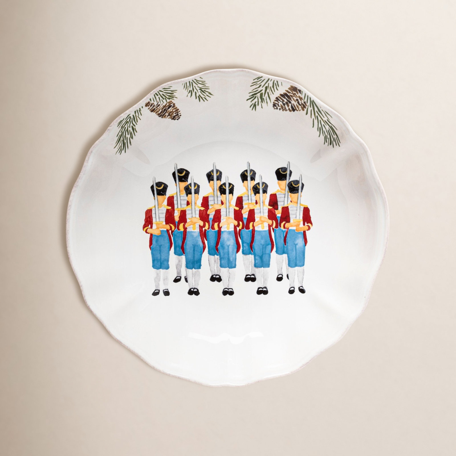 Costa Nova Nutcracker Soup/Pasta Bowl