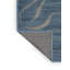 Tapis bleu abstrait lavable à la machine-1202216798
