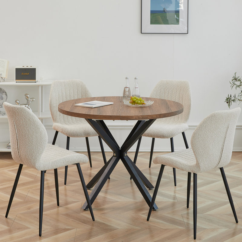 Dining Set, Beige
