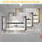 Bathroom Cabinets with Mirrors, LED Lights and Storage Compartments