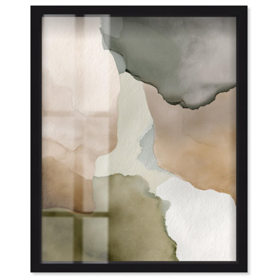 «Aural Earth on Beige IV», reproduction d'ombre par Art Remedy