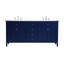 Ensemble de meuble-lavabo double 72 po Ain-71226282