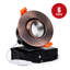 Spot encastré DEL 3 po 5CCT à cardan, IRC 90+, orientable et dimmable, avec boîte de jonction, étanche à l'air et conforme aux normes IC, finition bronze huilé.-105374198