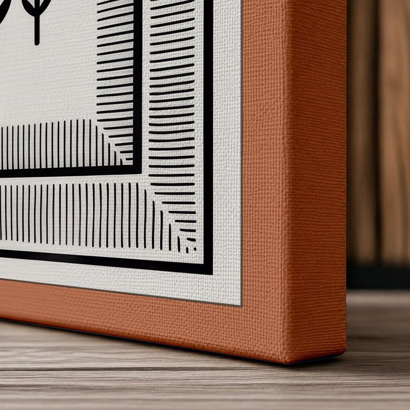 Print, 24x16 - 61.0 x 40.6 cm, Terracotta Border