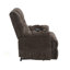 Fauteuil inclinable Power Lift avec chauffage, massage et inclinaison réglable pour un confort et un soutien ultimes-1413109065