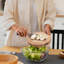 Chef's Collection Round Maple Cutting Board with Groove-32567535