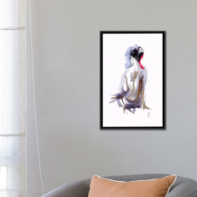 « contemplation », reproduction sur toile