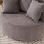 Fauteuil demi-tonneau pivotant-340563306