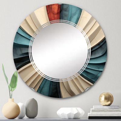 Colhaven - Miroir mural moderne rond