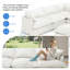 Canapé modulaire rembourré en duvet, canapé convertible Comfty-1134163820-1134163809-1116900045