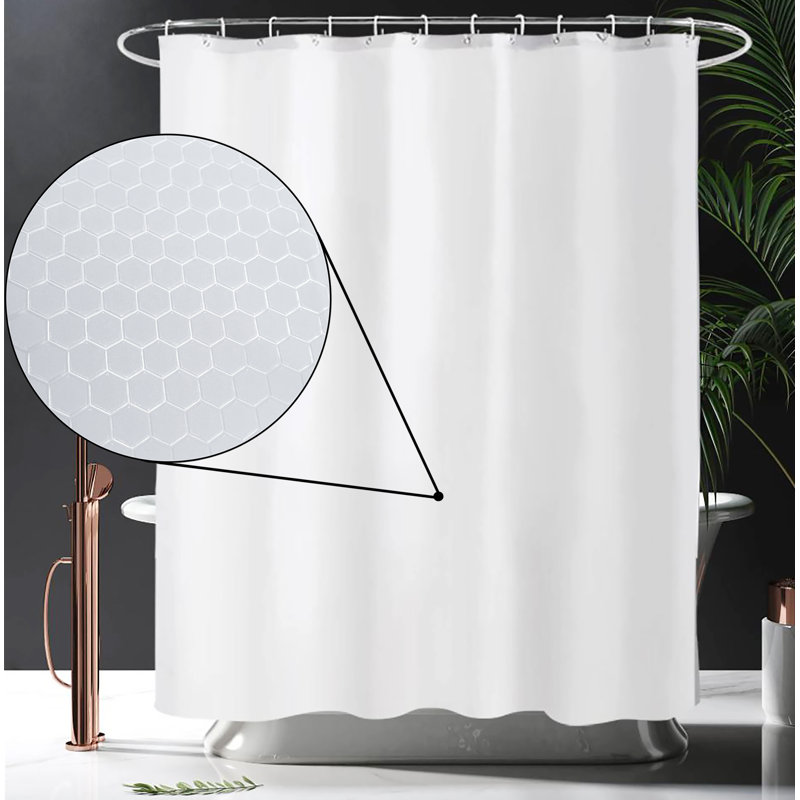 Doublure de rideau de douche Aalayna PEVA