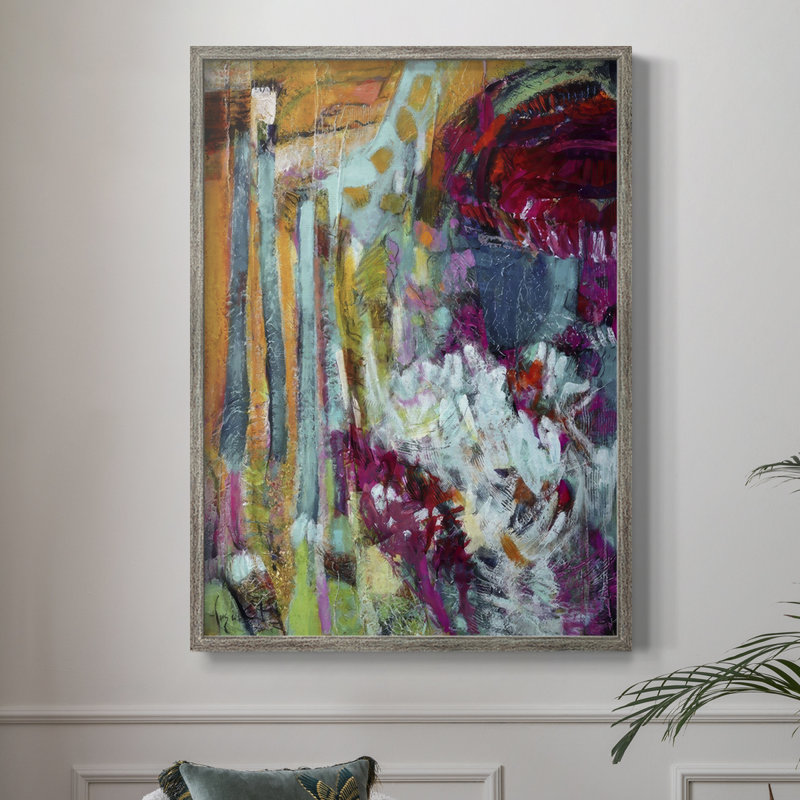 A Place to Put Down Roots Framed Print - Solid Wood, 11" H x 9" W