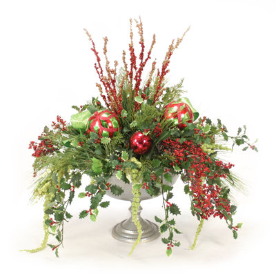 Polysilk Mixed Arrangement in Vase