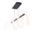 Tightrope 45.625" Dimmable LED Linear Pendant 3000K in Black