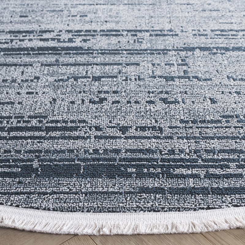 Rosalba Performance Abstract Rug, Round 6'7"