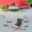 SQ Professional Una Aluminium Non Stick Frying Pan With Glass Lid-93699875