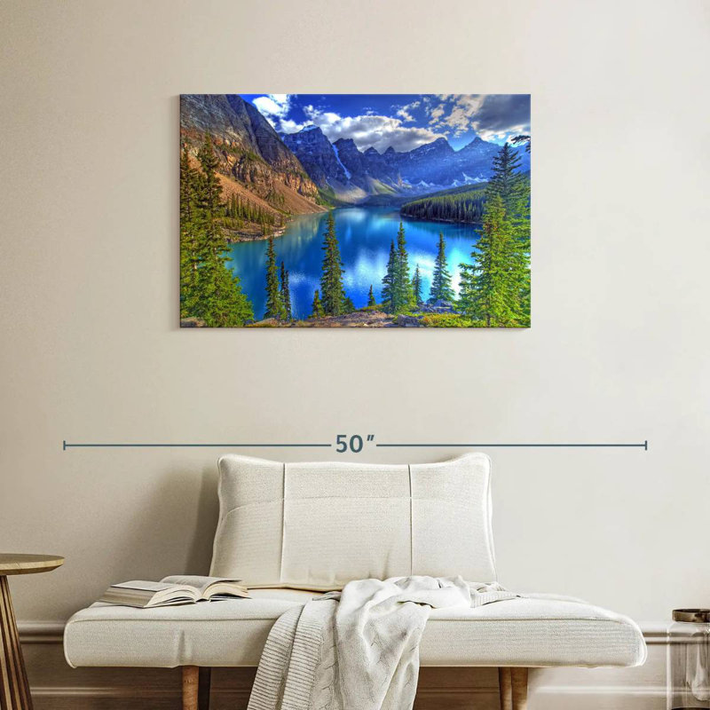 Alvord, lac de montagne Banff, H 24 po x l 36 po