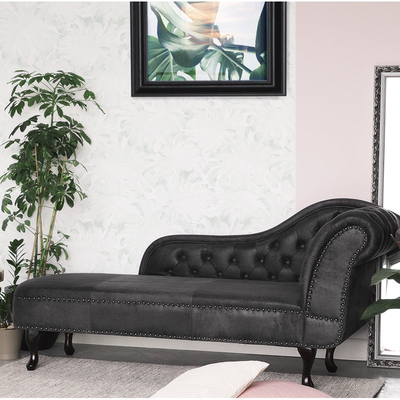 Ehrhardt Chaise Longue Dark Grey