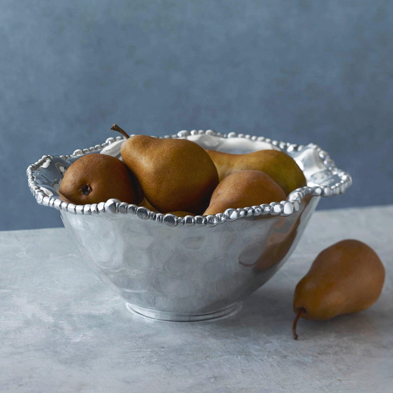 Organic Pearl Serving Bowl, 11.5"
