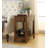 Bertie Walnut Finish Accent Table-125534486