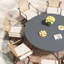 Ensemble repas pour 8 personnes avec chaises pivotantes en rotin-277548482