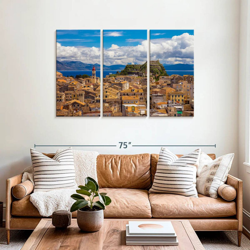 Nicci Corfu Cityscape, H 36 po x l 57 po