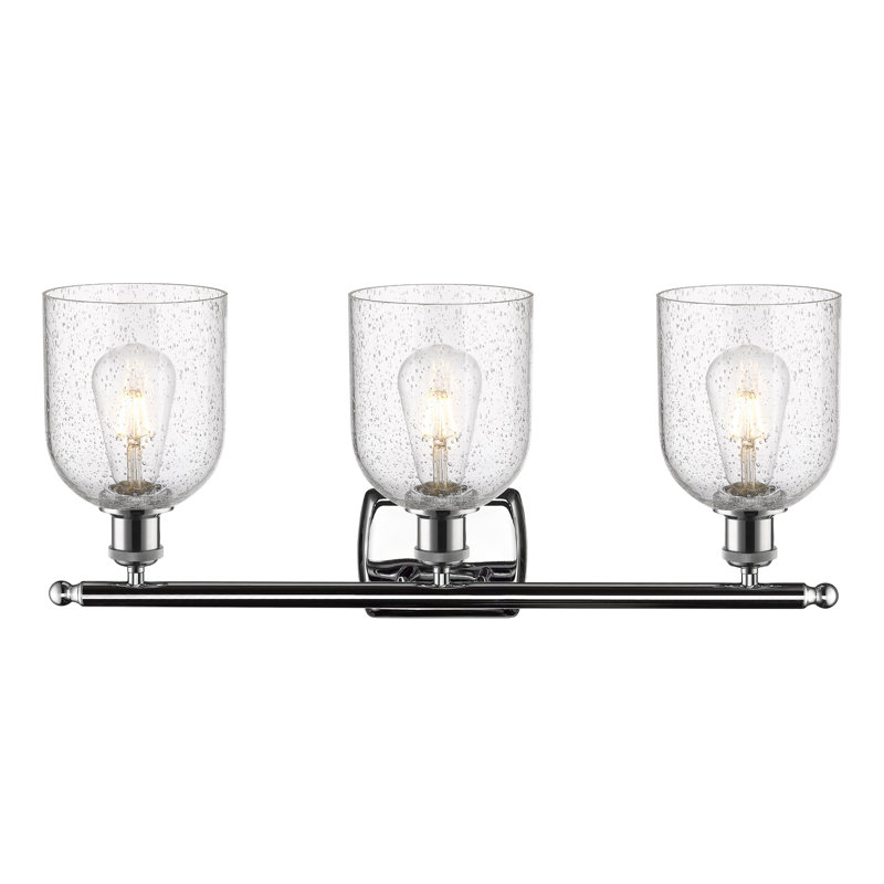 Anacaren 3 - Light Dimmable Vanity Light, Seedy, Polished Chrome