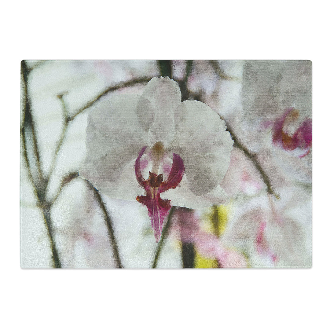 Orchid Flowers Vol.4 Painting Chopping Board