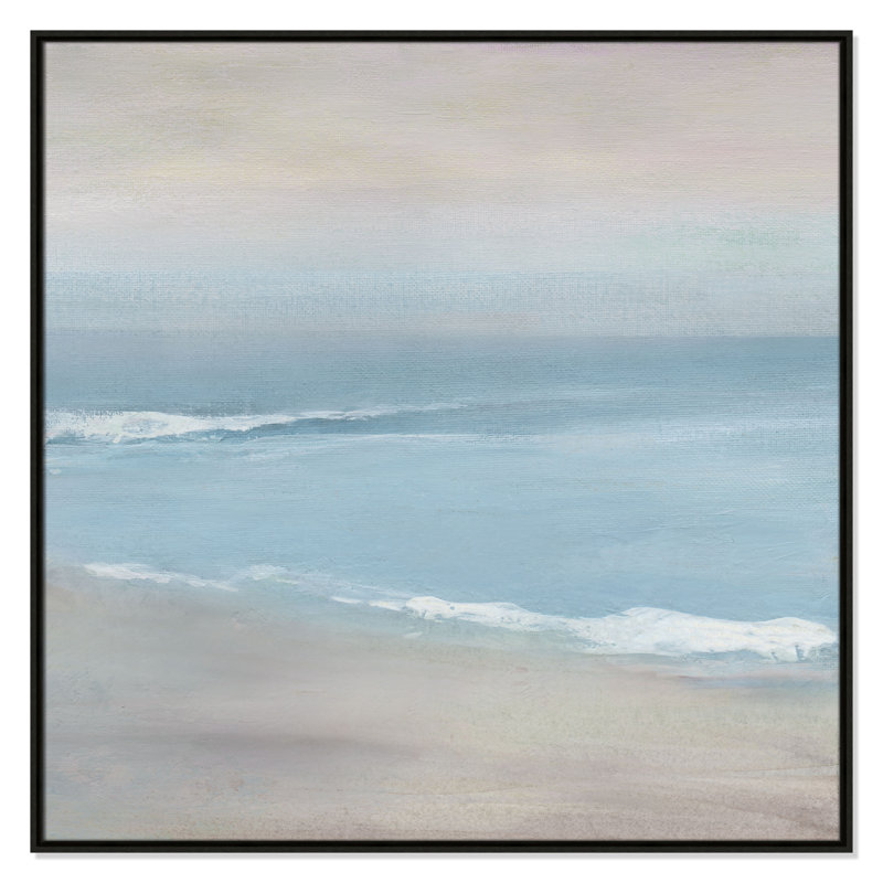 «Rose Reflections Print» par Carol Robinson, H 41,5 po x l 41,5 po, Flottant espresso