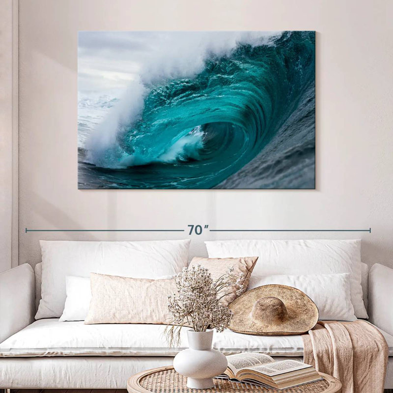 Gillard Powerful Ocean Wave, 32" H x 48" W