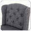 Set Of  2 Contemporary Fabric Tufted Wingback Counter Stools Set Practical Versatile Durable Stylish-121321841