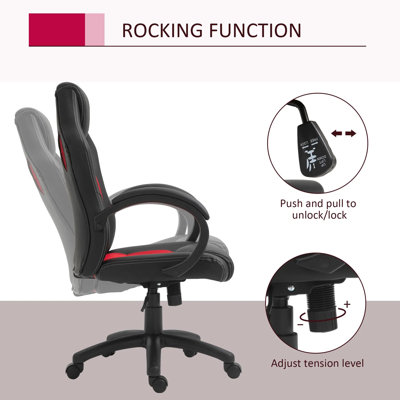 Rebrilliant PC & Racing Game Chair
