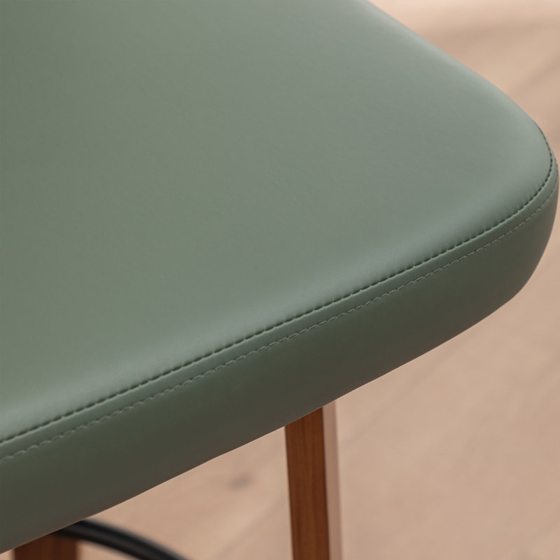Swivel Bar Stool, Green, Bar Stool (78cm Seat Height)