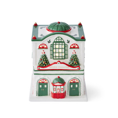 Spode Christmas Tree Figural Led Village Theatre