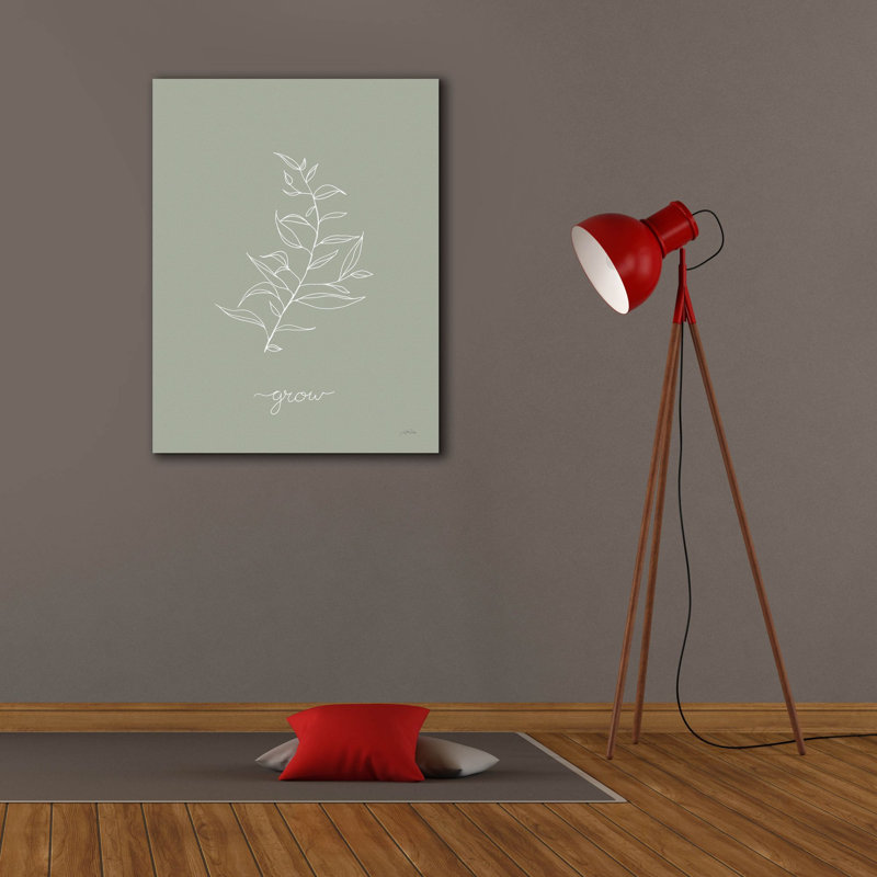 "Epic Graffiti" Delicate Wildflowers 2 "par Katrina Pete, art mural sur toile, H 34 po x l 26 po x P 1,5 po