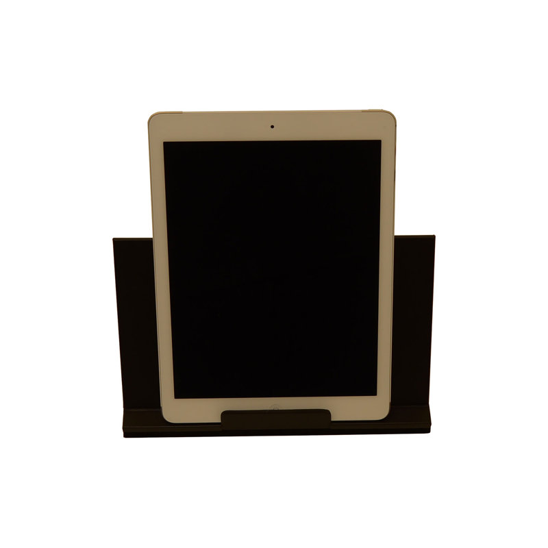 Dacasso Single Screen Desktop Mount, Chocolate Brown